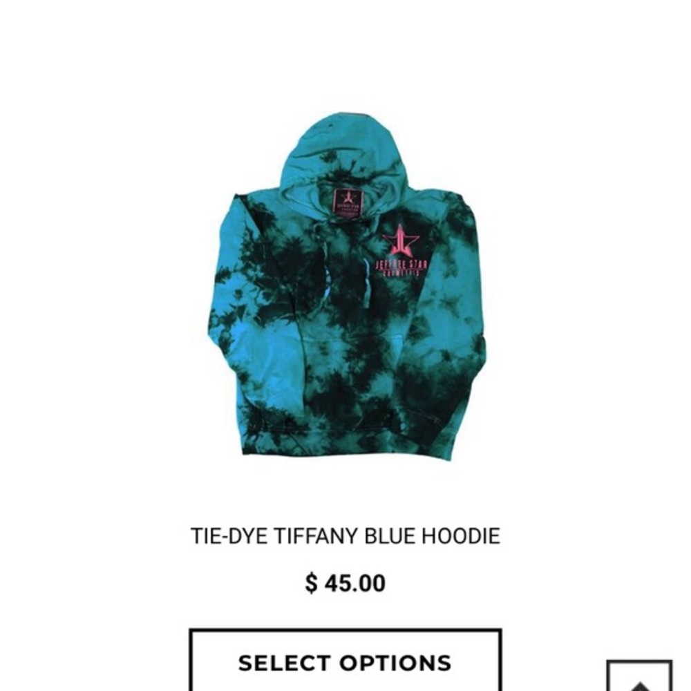 Jeffree star Breakfast at Tiffany’s hoodie